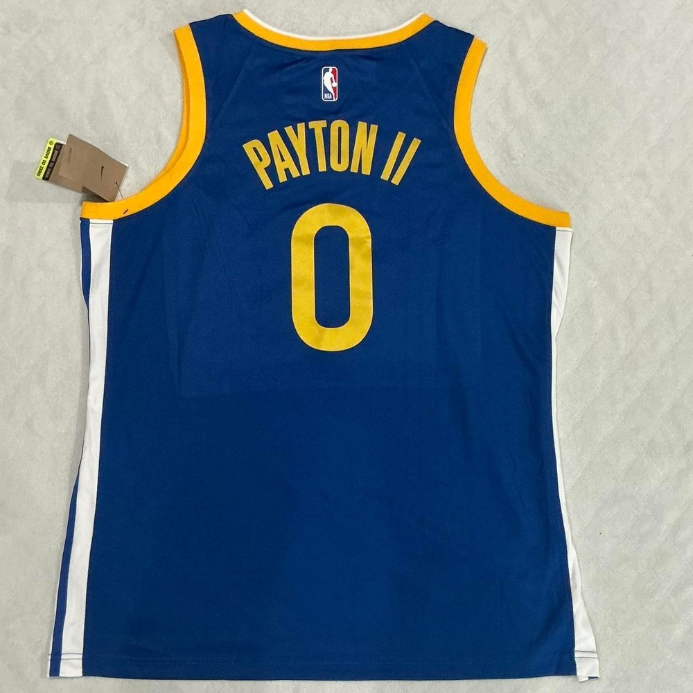NWT Nike Golden State Warriors Gary Payton II Swingman 52 Jersey Size XL - Picture 3 of 8